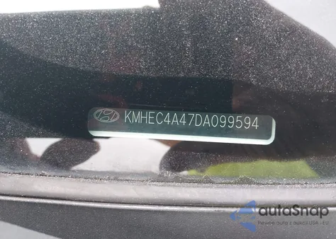 2013 Hyundai Sonata Hybrid Limited z USA, uszkodzony, nr VIN KMHEC4A47DA099594